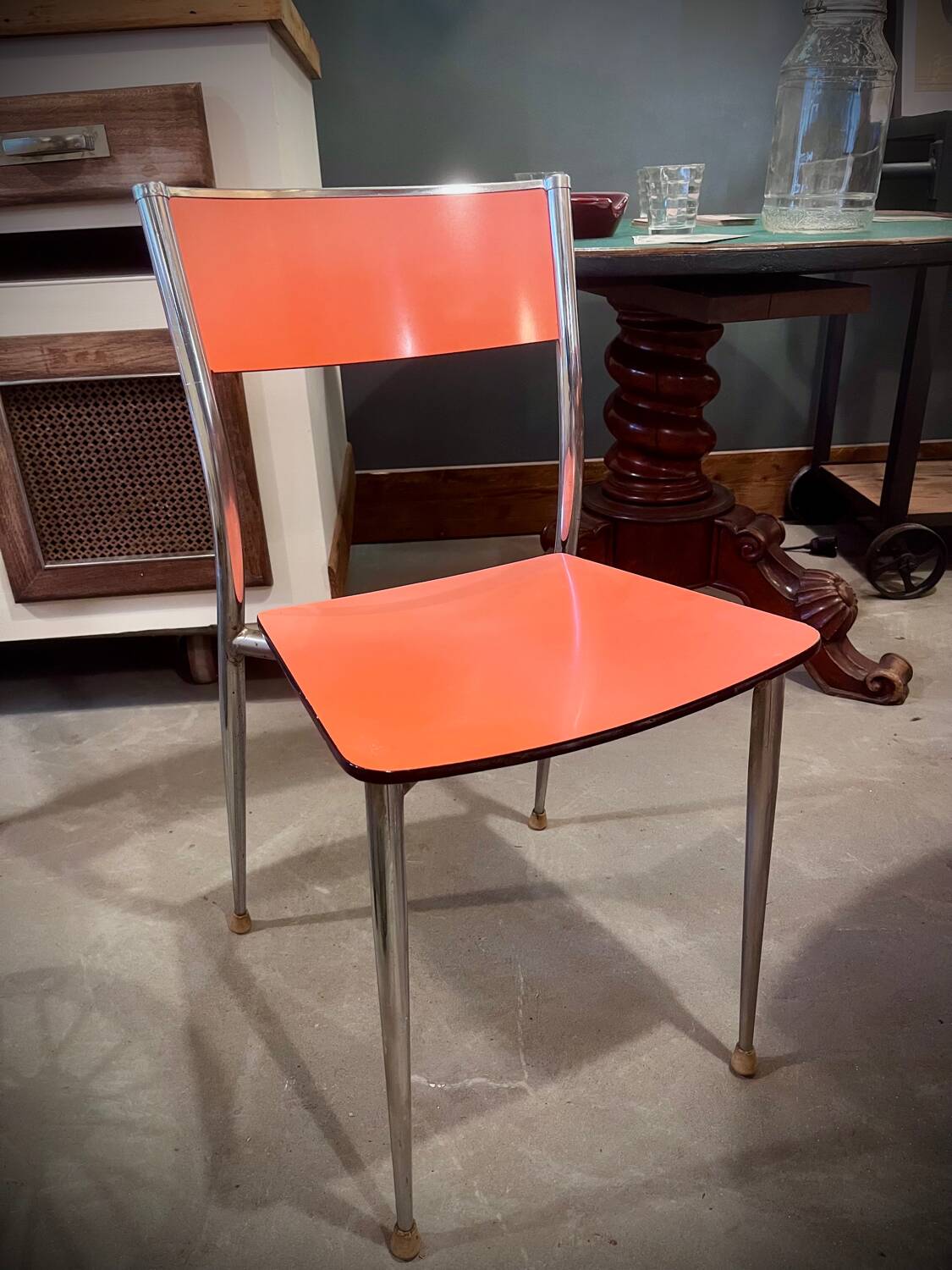 Orange Formica Set