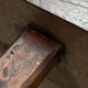 Solid elm farmhouse table