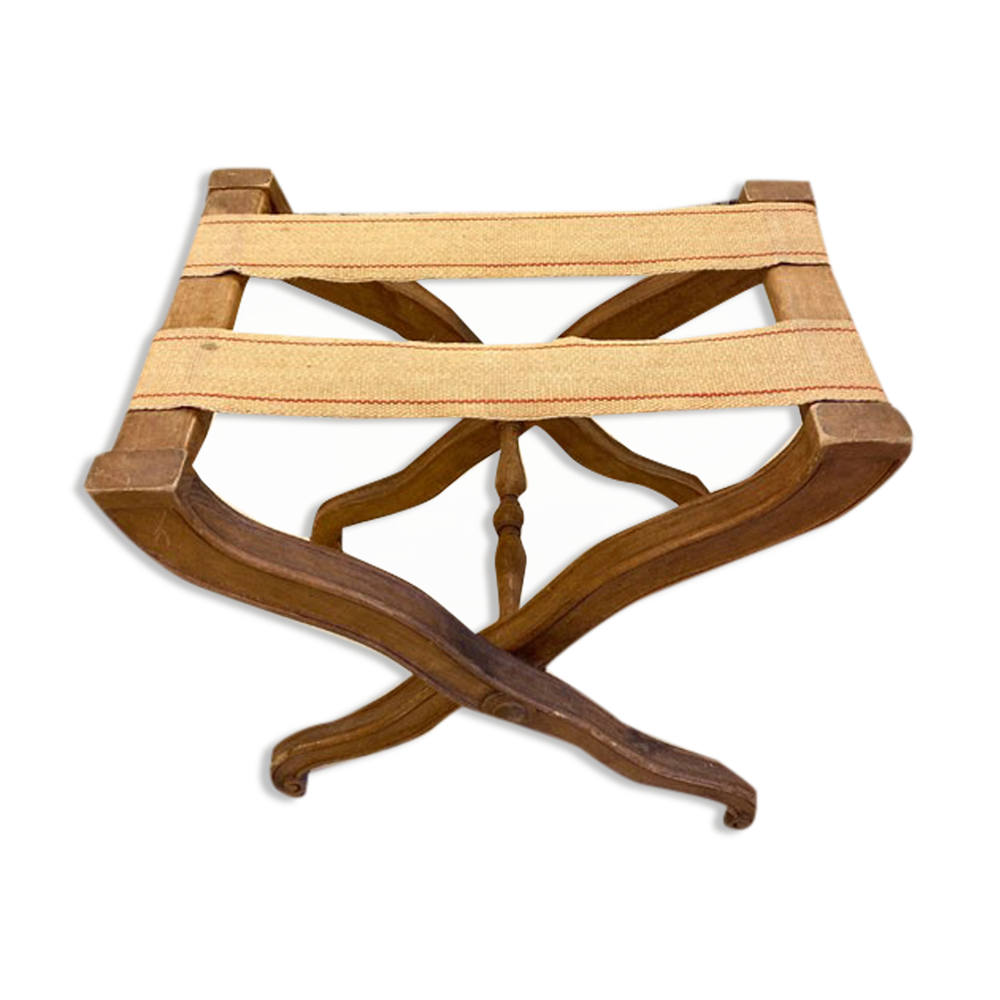 Old hotel luggage installation