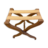 Old hotel luggage installation