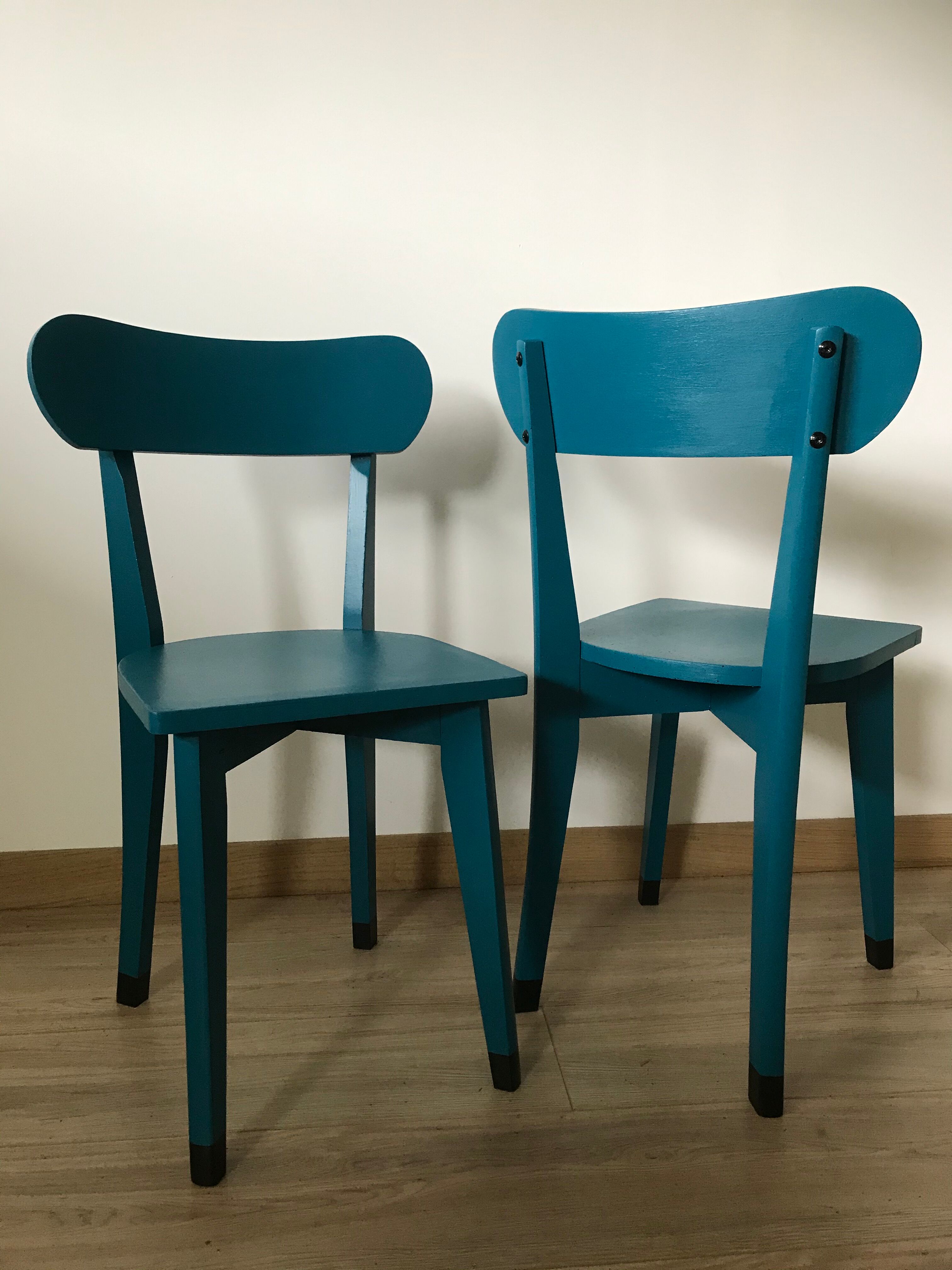 Bistro-style chairs