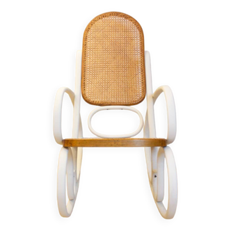 Fauteuil à bascule art nouveau