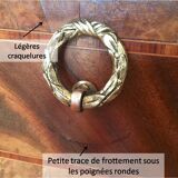 Louis XV style in-marquee bedside table