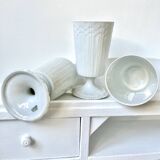 3 Limoges porcelain Mazagran cups