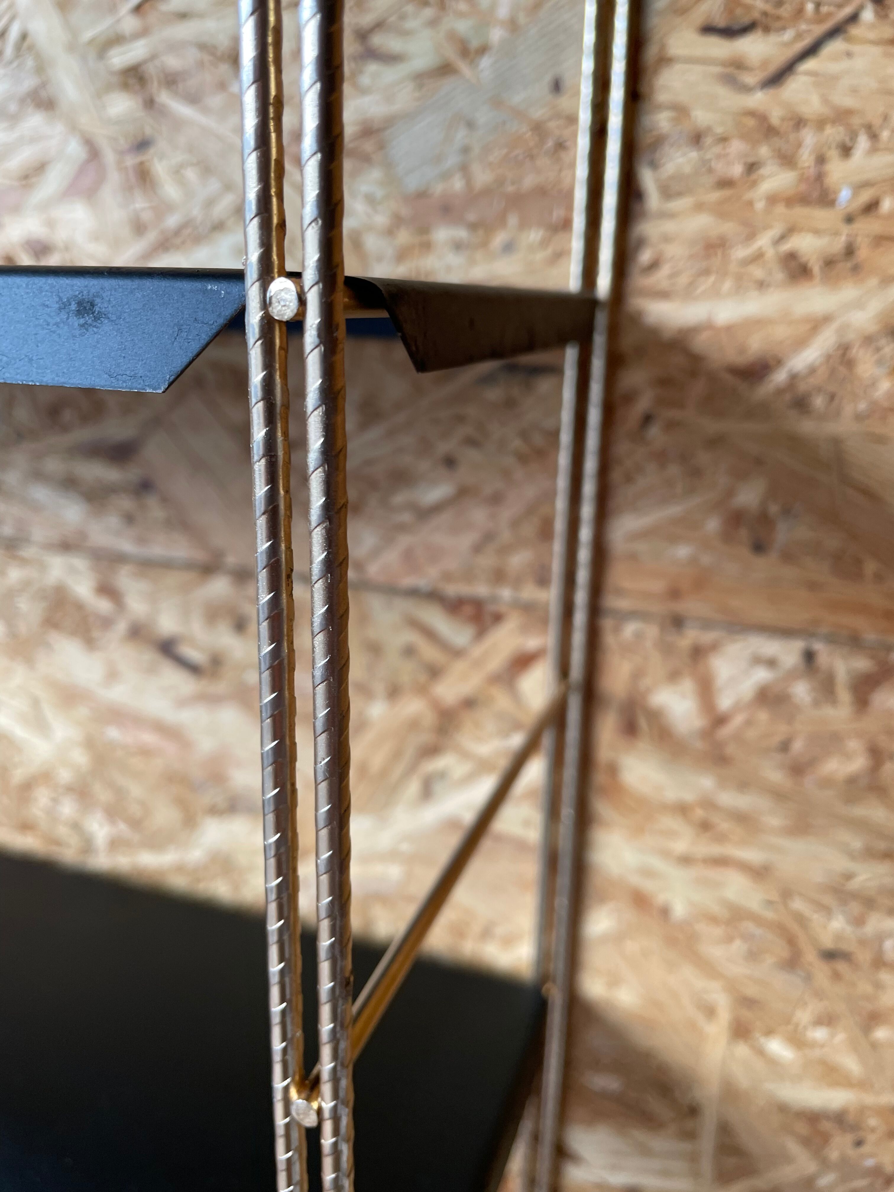 Wall shelf 60s tomado style