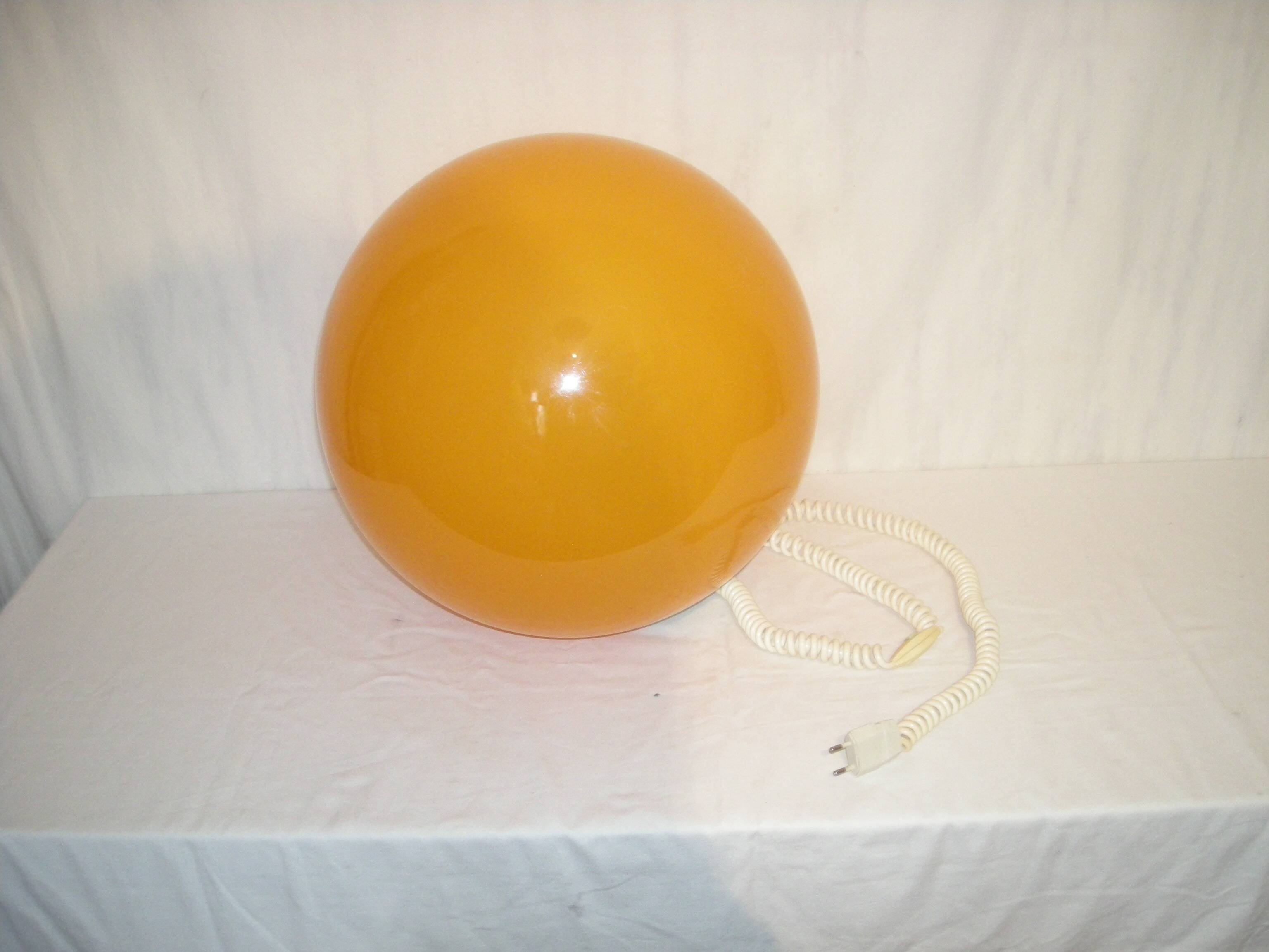 Floor ball lamp from the 60s - 70s