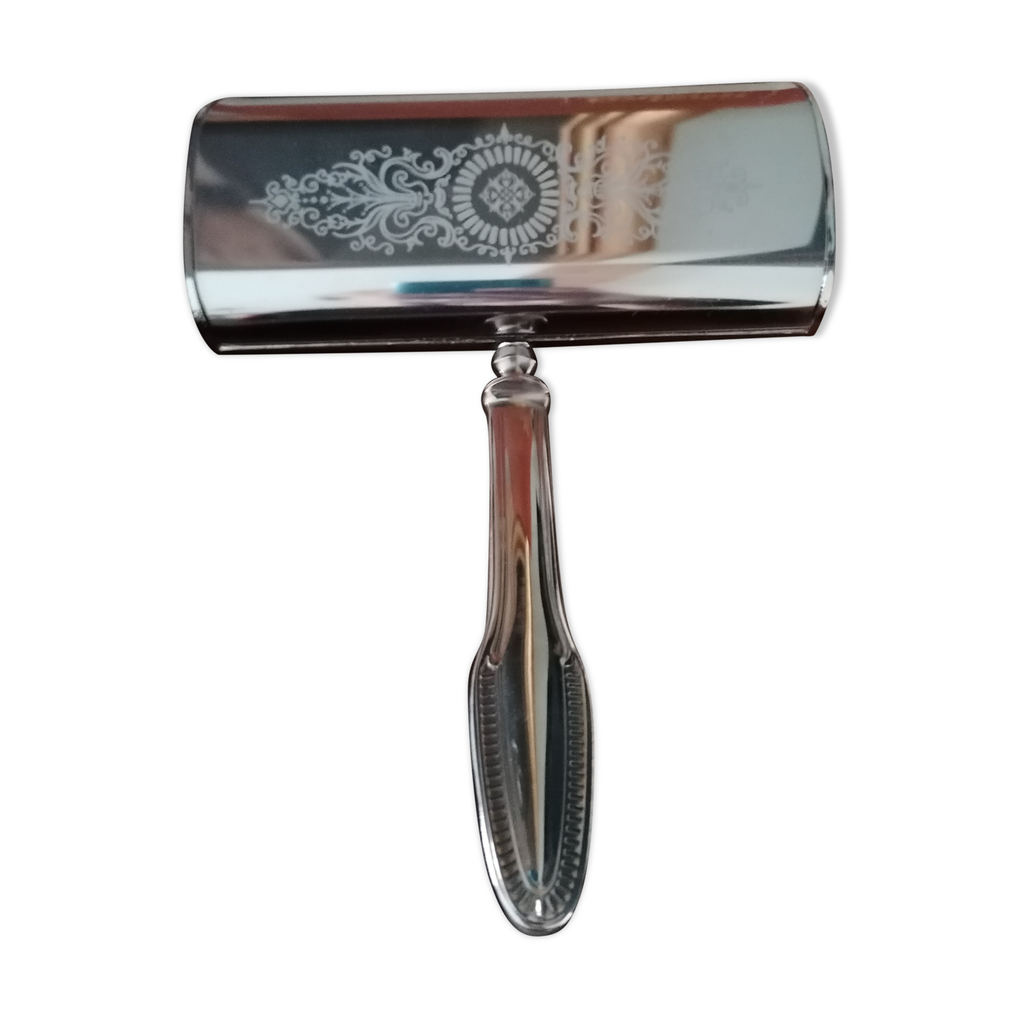 Jean Couzon crumb collector in silvery metal