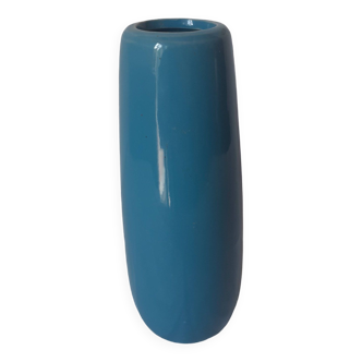 YR turquoise blue vase
