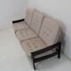 Three seater sofa/leda lux,1980's.
