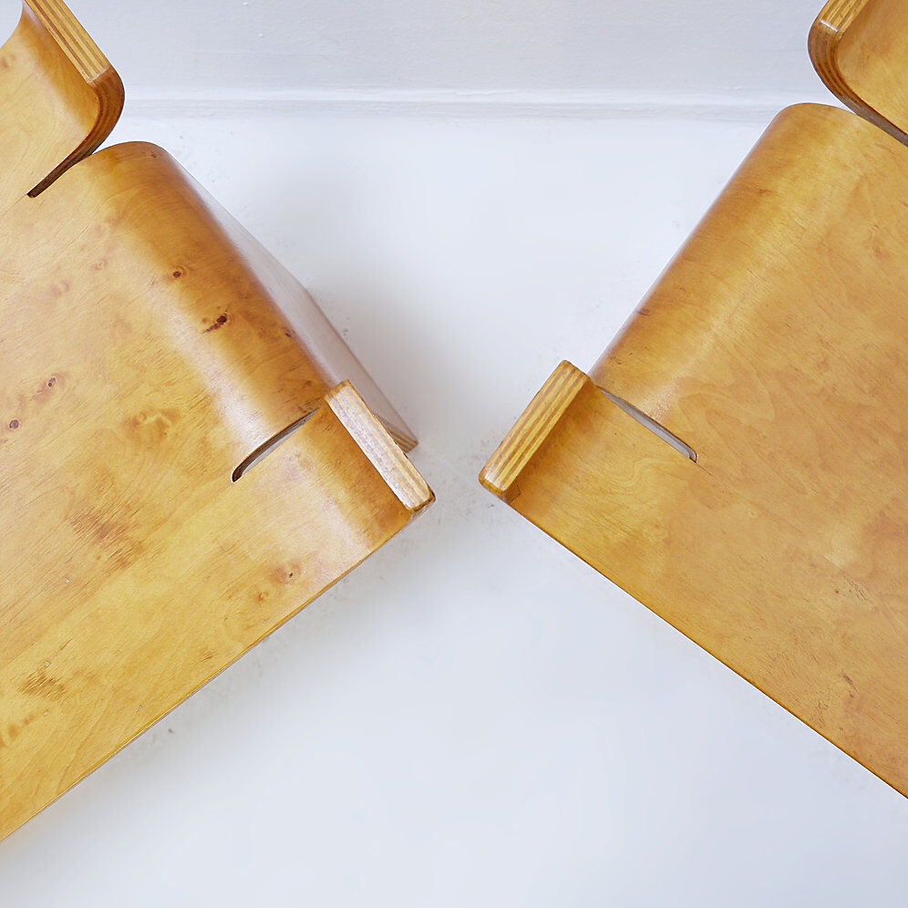 Pair of 'Museum' stools by Sven Kai-Larsen for Ströms Möbler - Sweden 1963