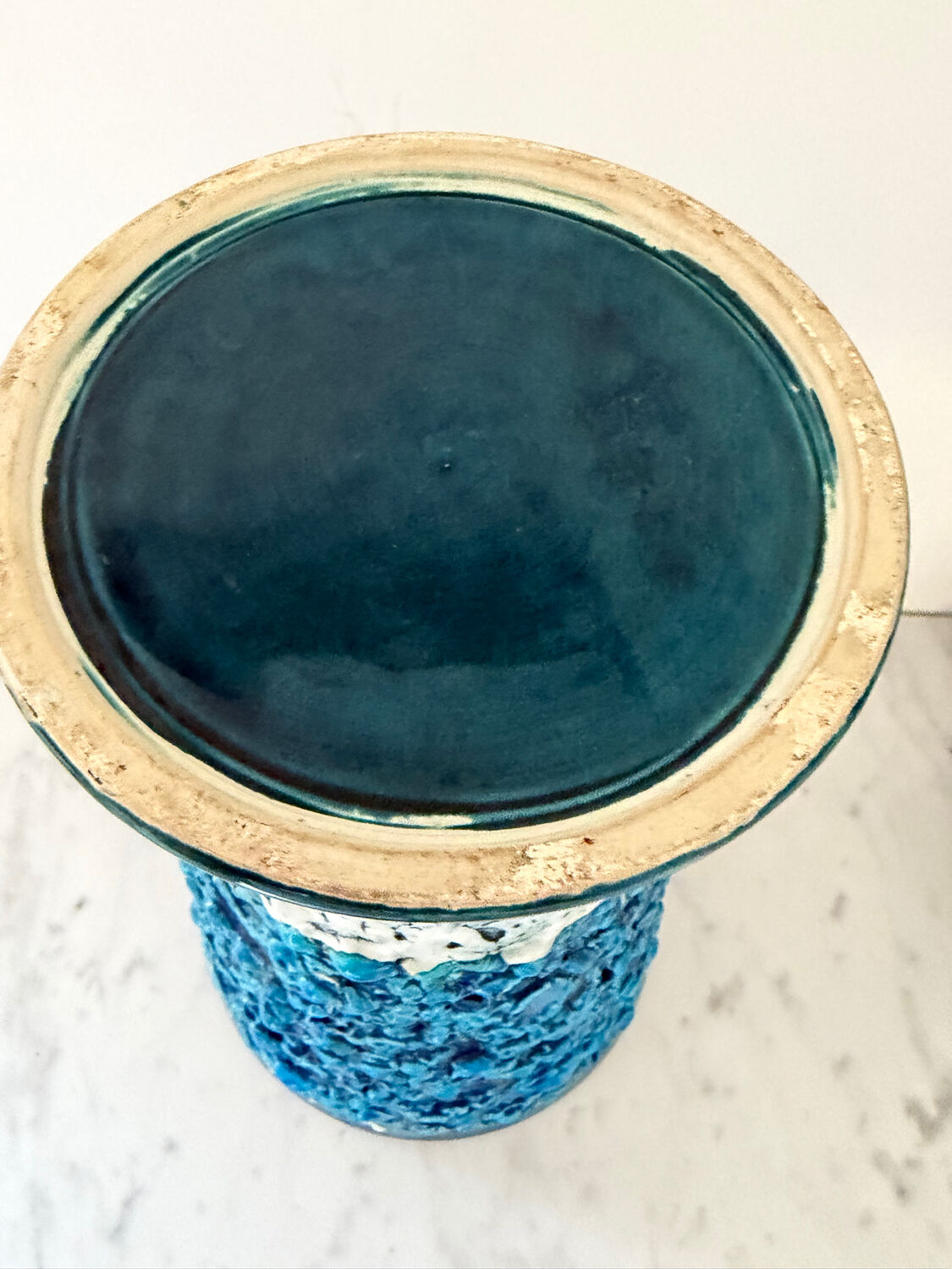 Fat Lava Vase Vallauris