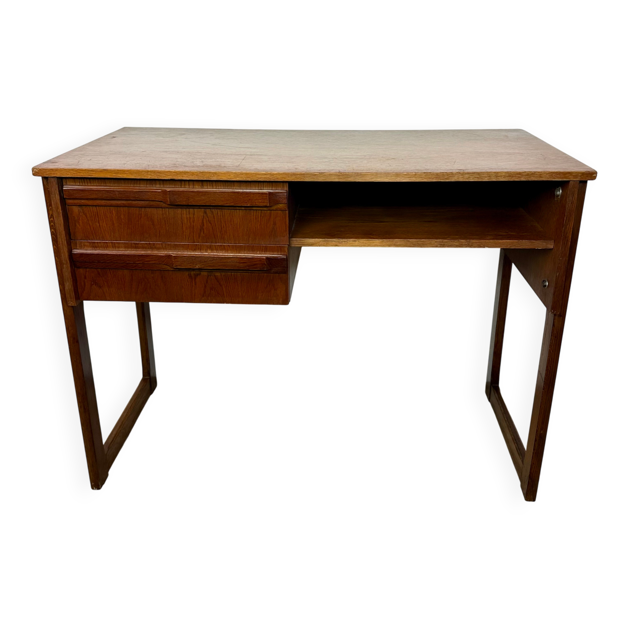 Bureau scandinave vintage 1960 en teck