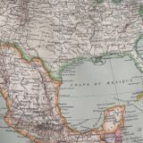 Old map of North America