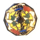 Ceramic candy box Bergen, Belgium 1920s Width 14 cm