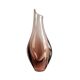 Glass vase, designed by M. Klinger, Železny Brod Sklo, Czechoslovakia, 1960