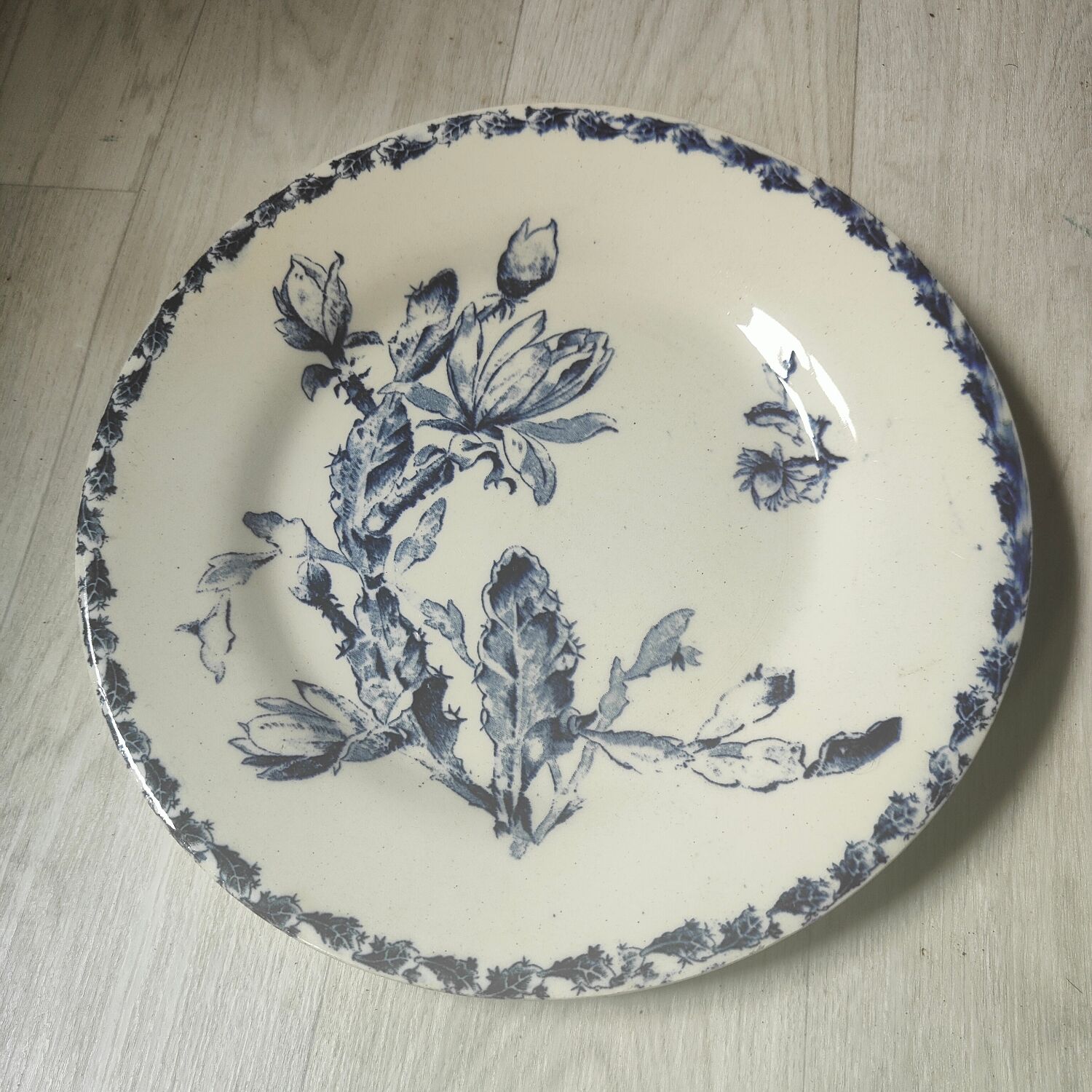 Porcelain plate gien