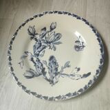 Assiette en porcelaine Gien