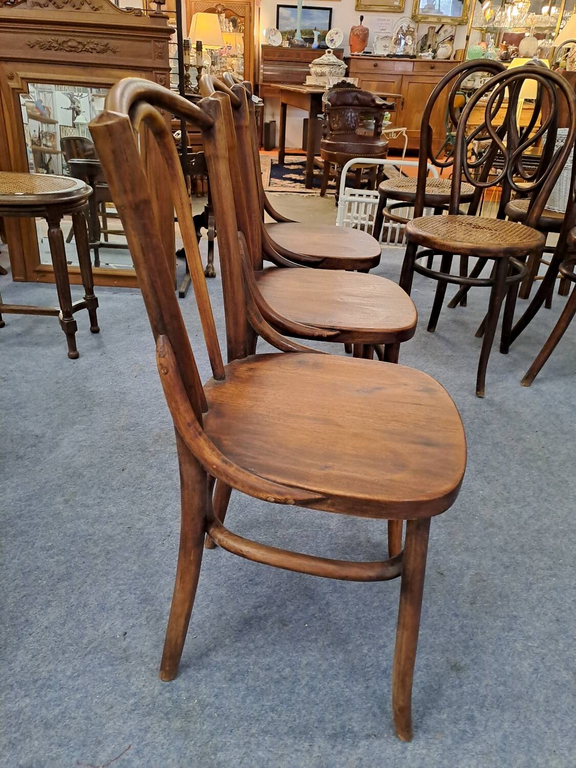 3 Comptoir de Famille bistro chairs