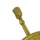 Jugendstil Sconce brass