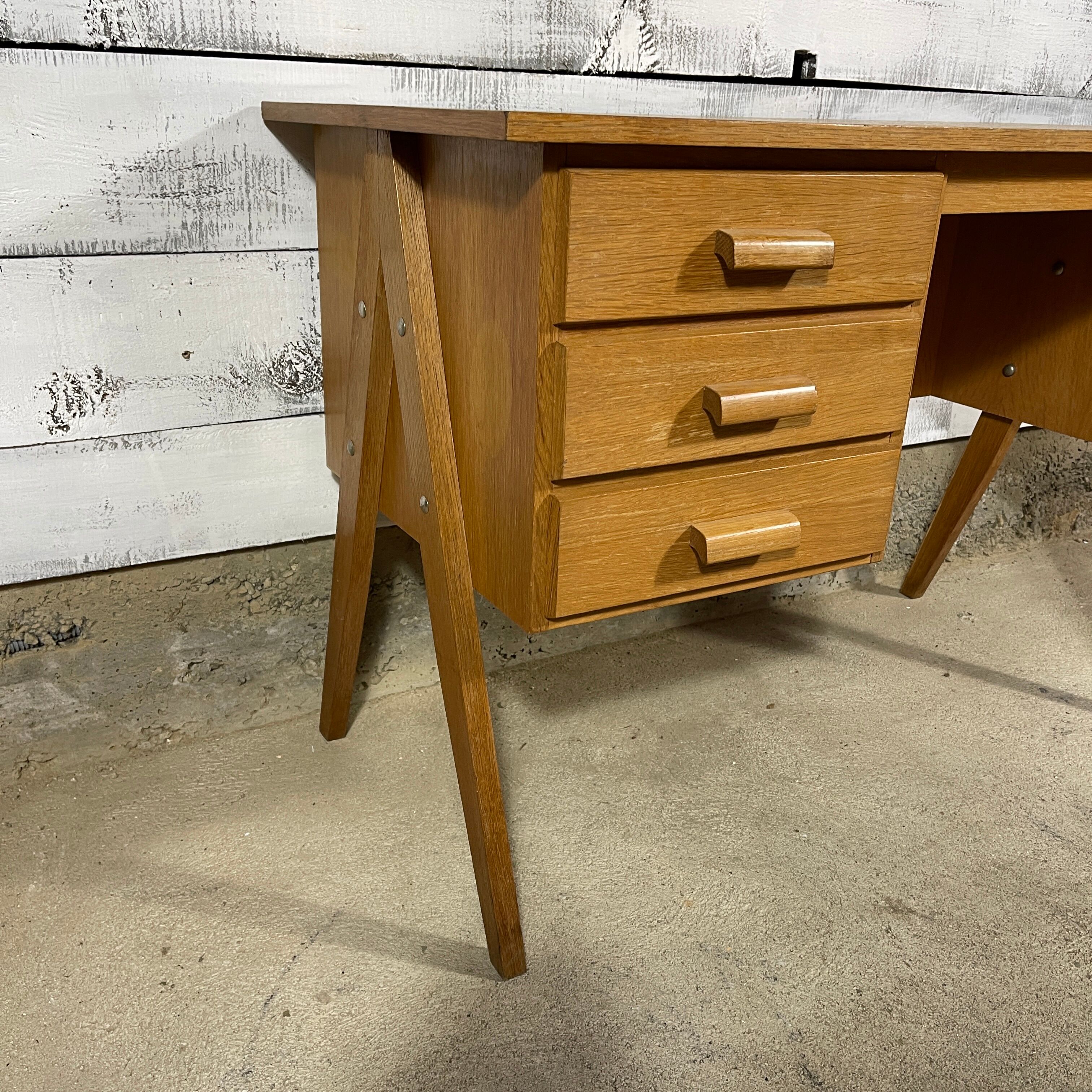 Vintage wooden desk