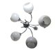 Art Deco style chandelier, Poland, 1970s