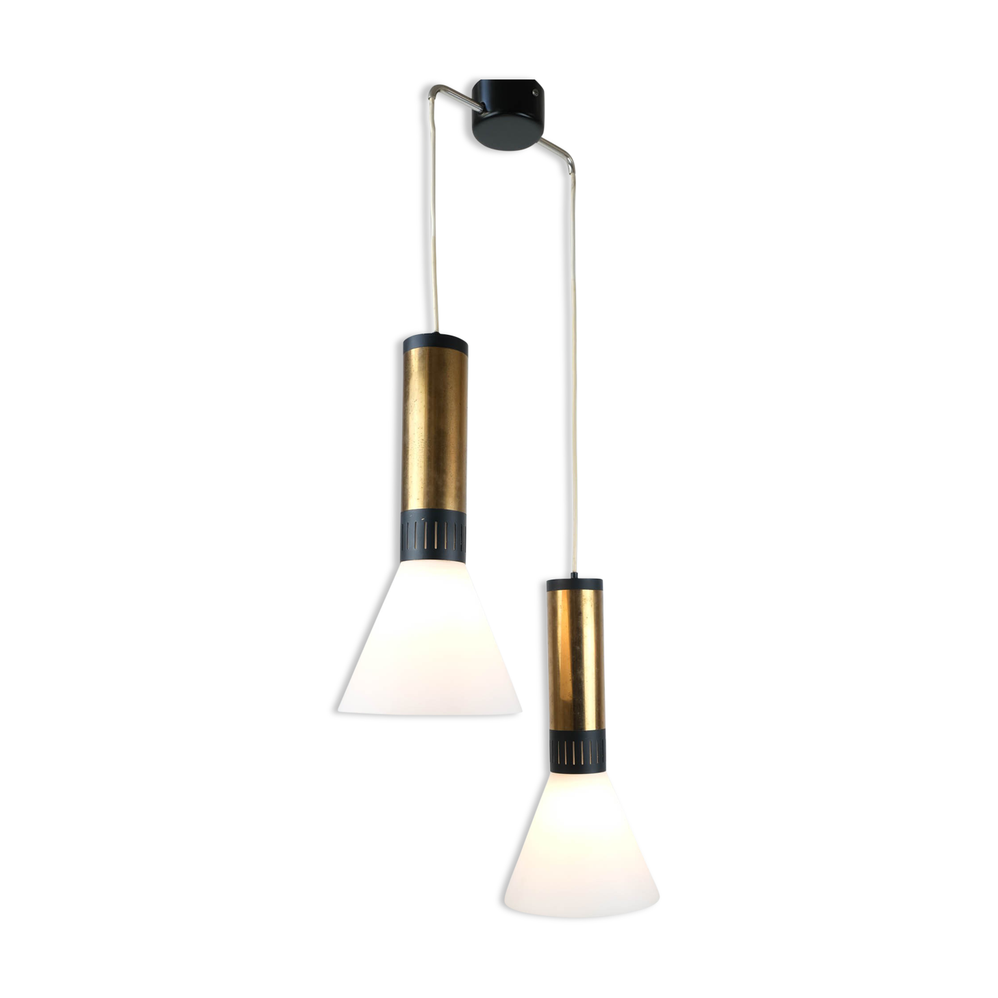 Suspension  « 1135/2 » Stilnovo , Italie années 1950
