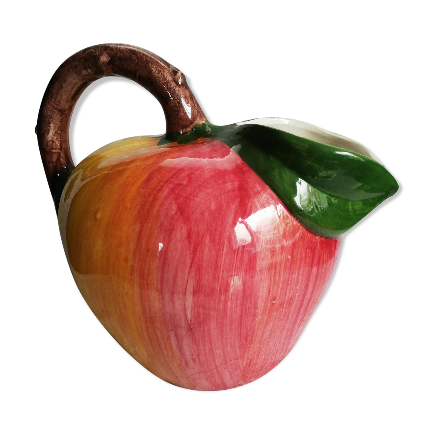 Large apple pitcher 3L ceramic slurry