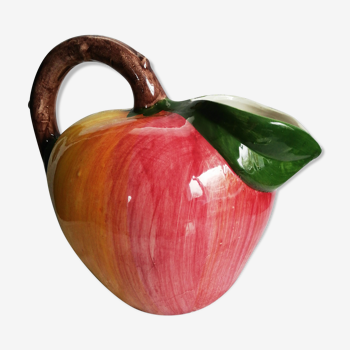 Pichet pomme 3l céramique barbotine