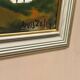 Original Swedish Oil on Panel – “Landscape with Farm” by Louis Zelig – Signed – Vintage & Framed – 78 × 39 cm (30.7" × 15.4")