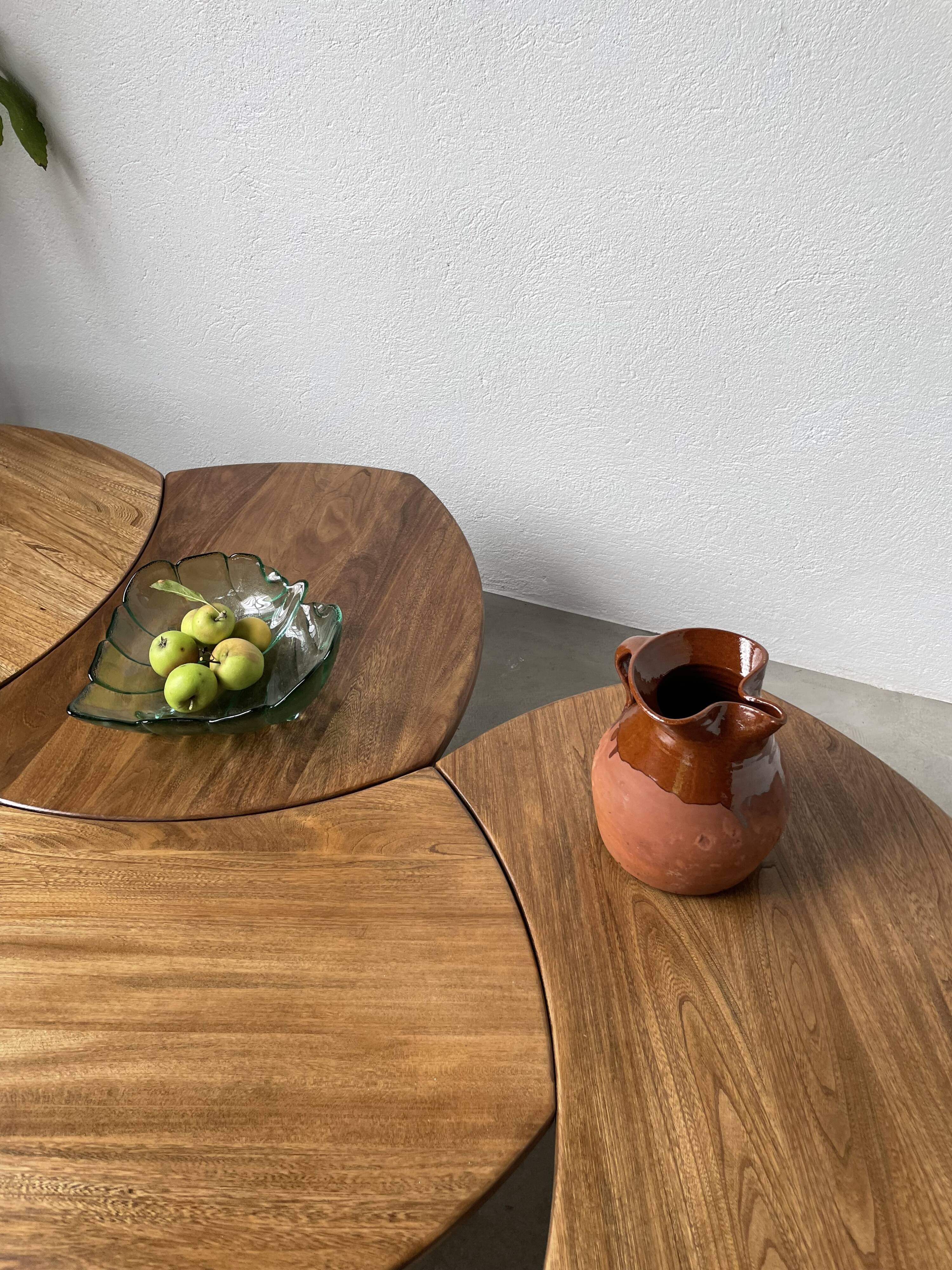 Tinted glass “leaf” dish