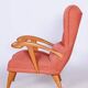 Art Deco Wingchair in Beech by Jan Vaněk, 1930s
