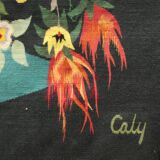 Aubusson tapestry with floral decoration Carton de Caly