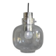 Glass pendant lamp from the 1960s, Glashütte Limburg, vintage