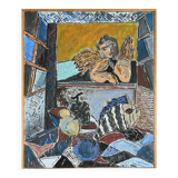 “Angel at the window” by Patrice Giordani 1984