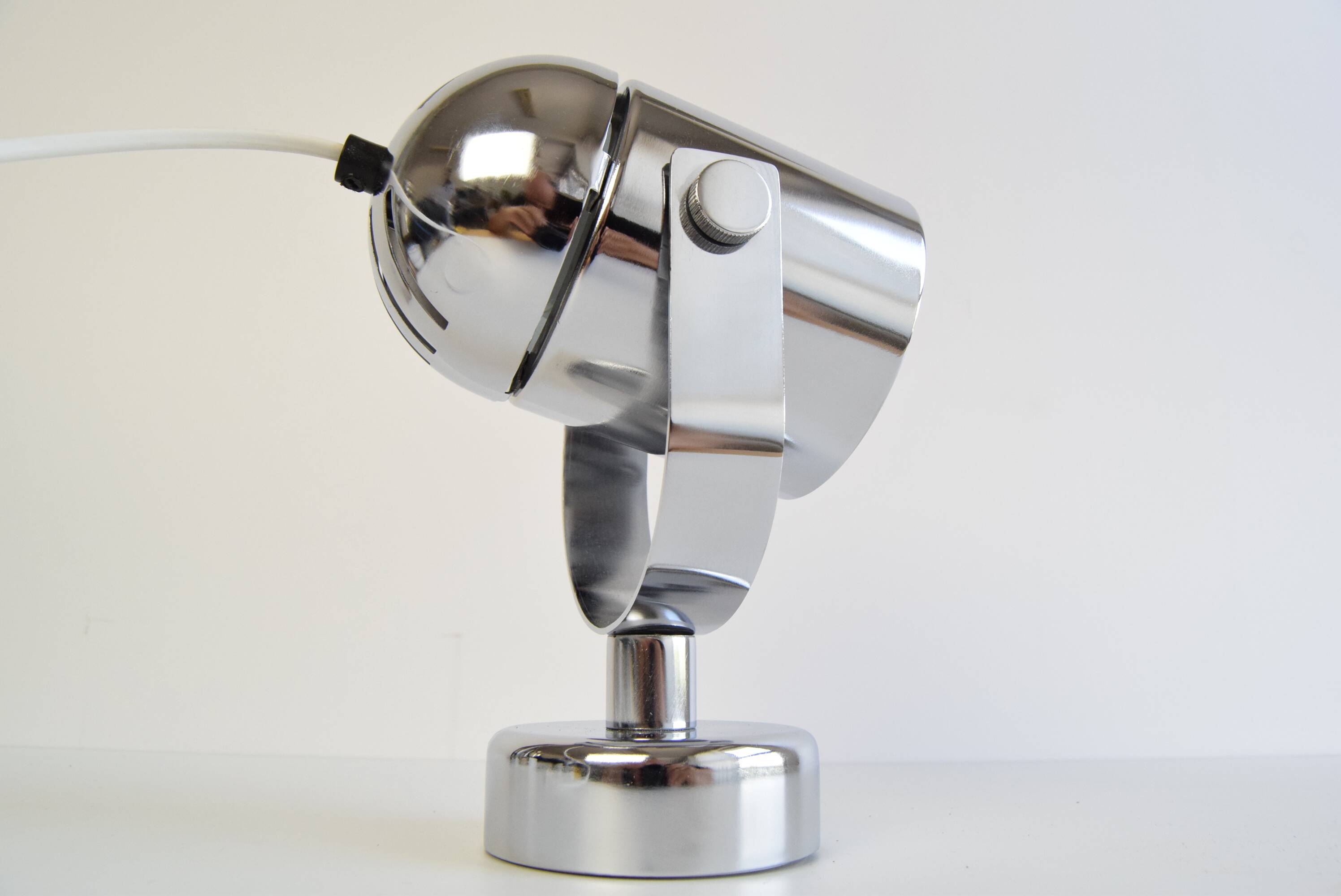 Chrome wall Lamp by Stanislav Indra for Combi Lux, 1970's.