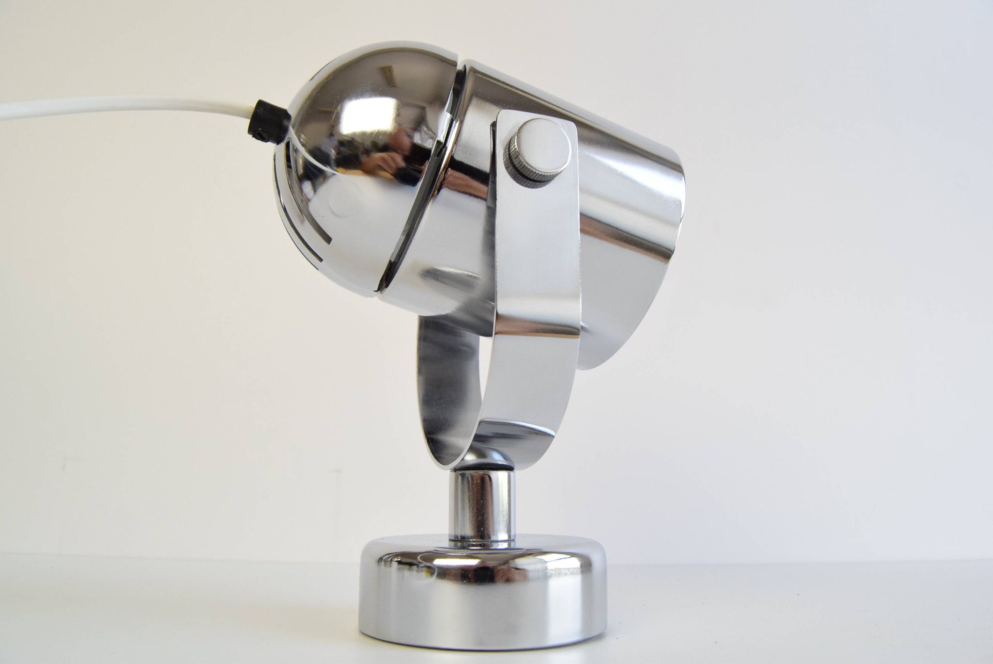 Chrome wall Lamp by Stanislav Indra for Combi Lux, 1970's.