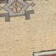 Persian Burgundy & Sand Beige Oriental Vintage Rug, 140x211Cm