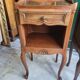 PAIRE DE CHEVETS A 1 TIROIR EN MERISIER
