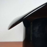 Vintage Italian vase top hat in Murano glass, 1980s.