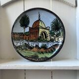 Decorative ceramic plate