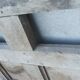 Antique low door decorative wall panel in solid oak