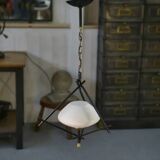 Minimalist 1960s pendant light