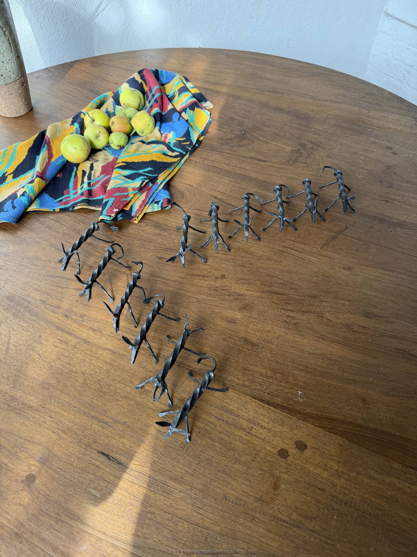 Brutalist zoomorphic knife rests