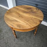 Half moon console table