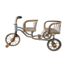 Vintage two-seater tricycle