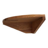 Hanging pine corner shelf