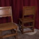 8 chairs danish dowel wood chairs, 1800s