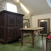 Rustic oak table