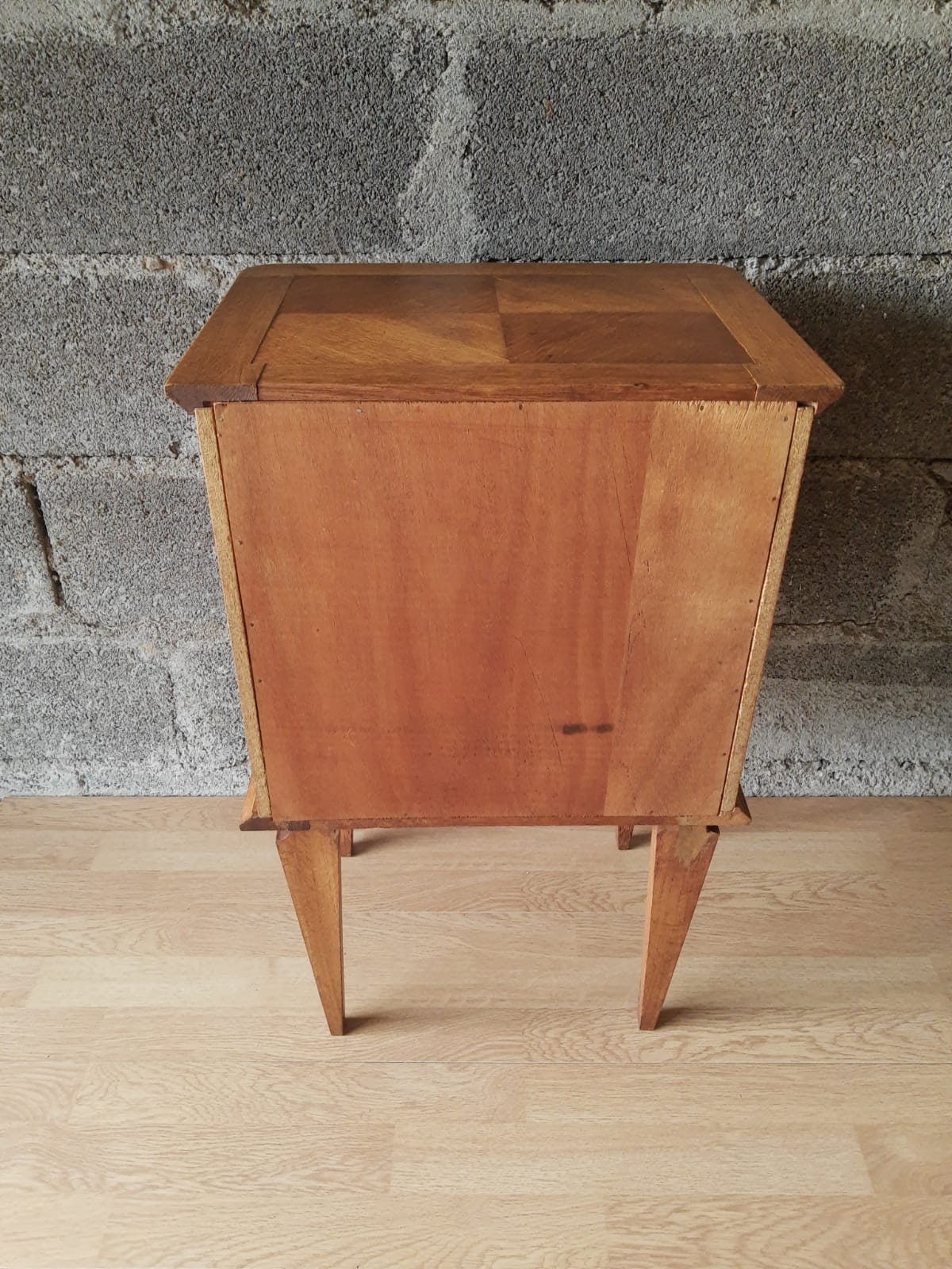Vintage oak bedside/nightstand