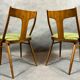 Set of 4 renovated vintage chairs, mier edition, czech vintage 1960s